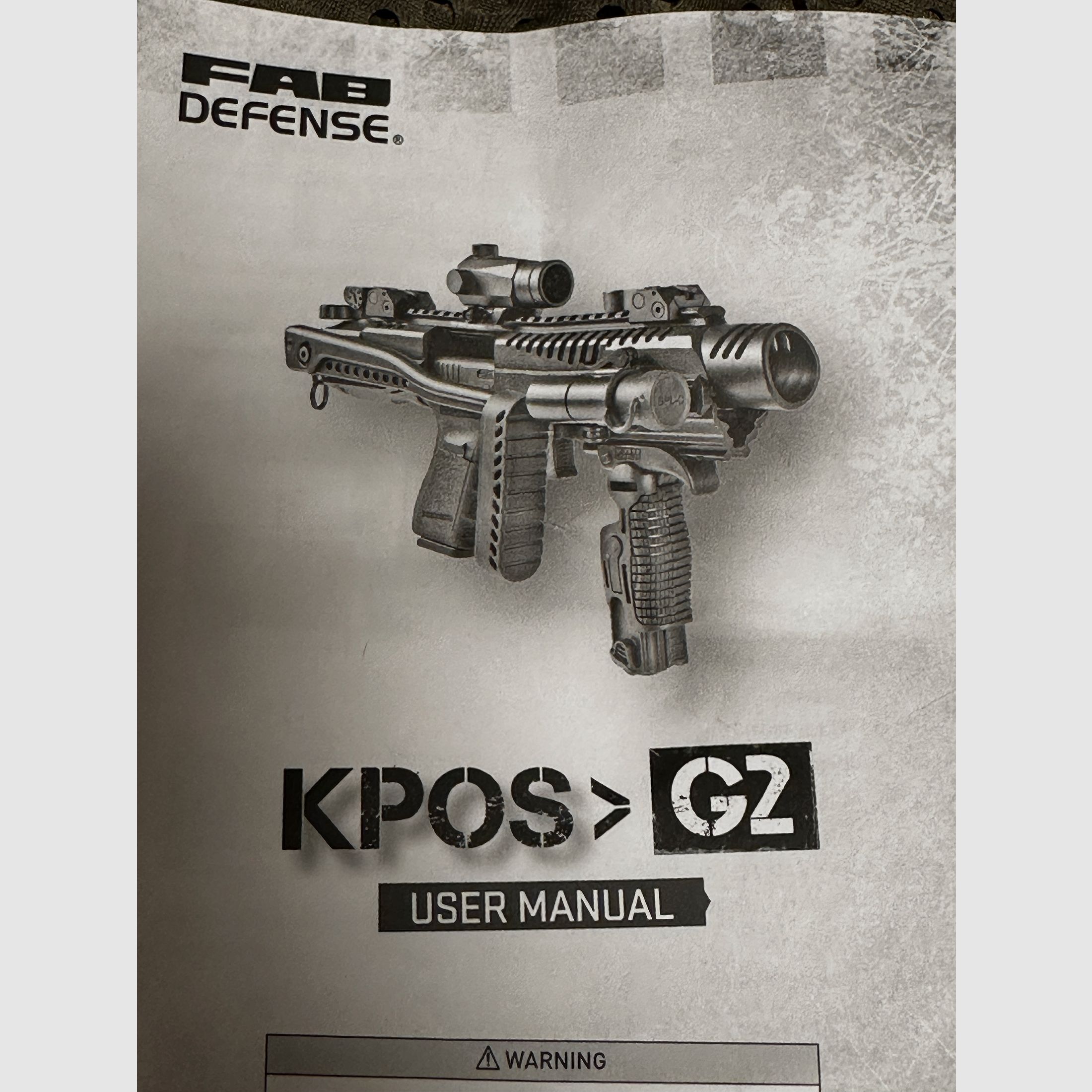 KPOS G2C SIG SAUER P320 FULLSIZE Anschlag Schaft