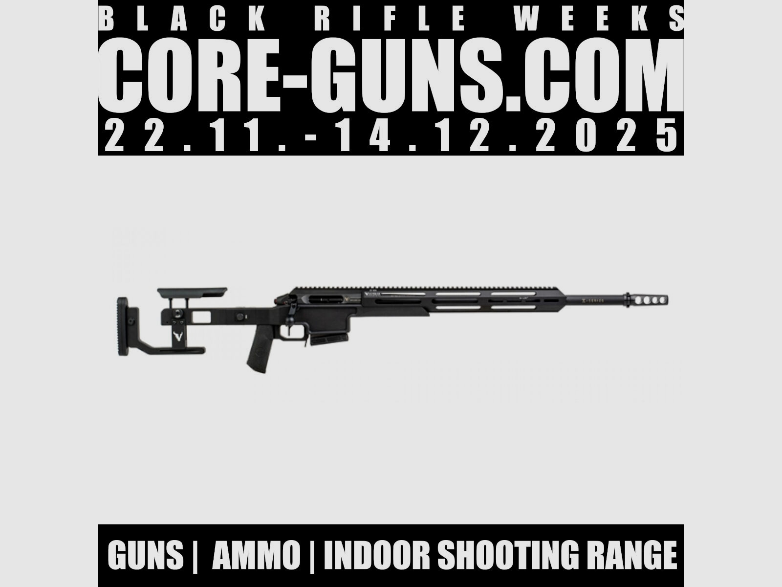 Victrix Repetitiegeweer Victrix Gladio X, kaliber 6,5 Creedmoor looplengte 24" Blackweeks Deals