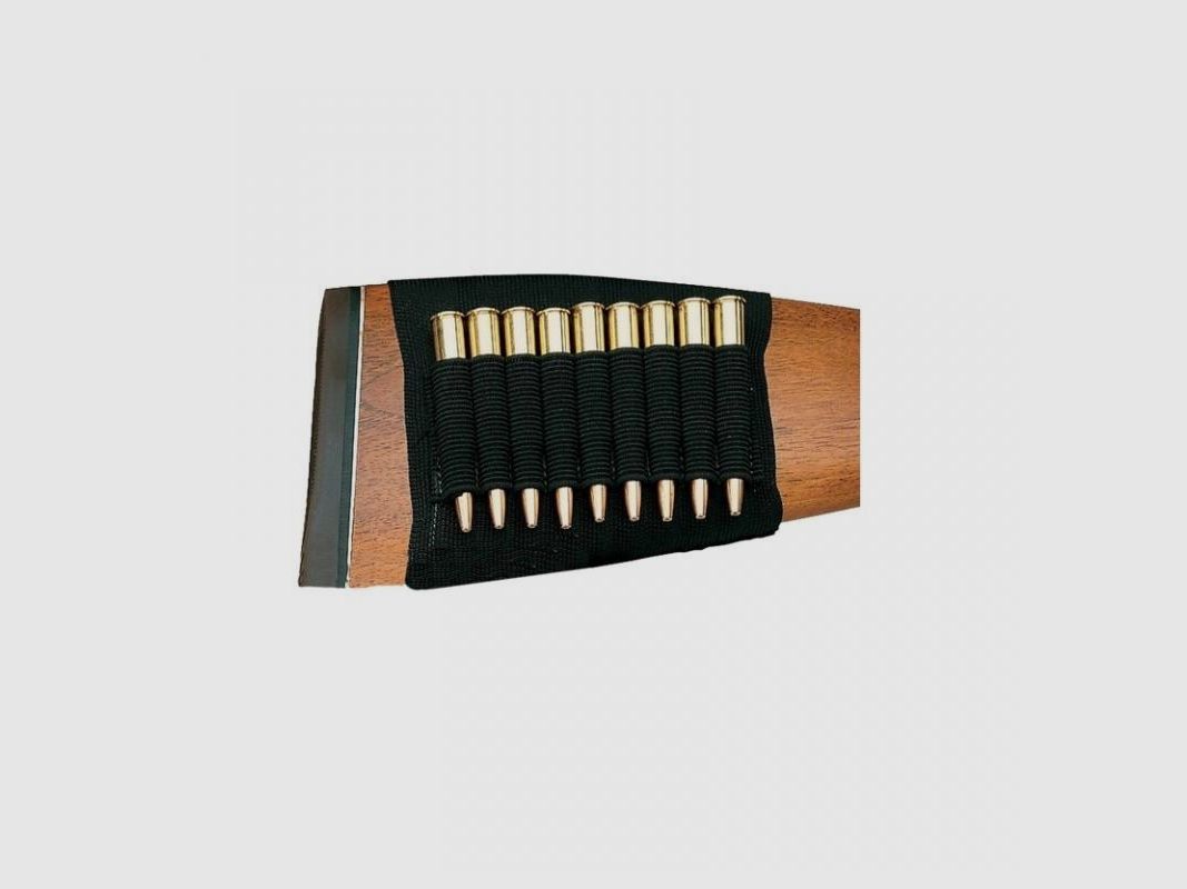 Garbacz porte-cartouches en caoutchouc pour crosse, 7 cartouches, image 2 sur 2