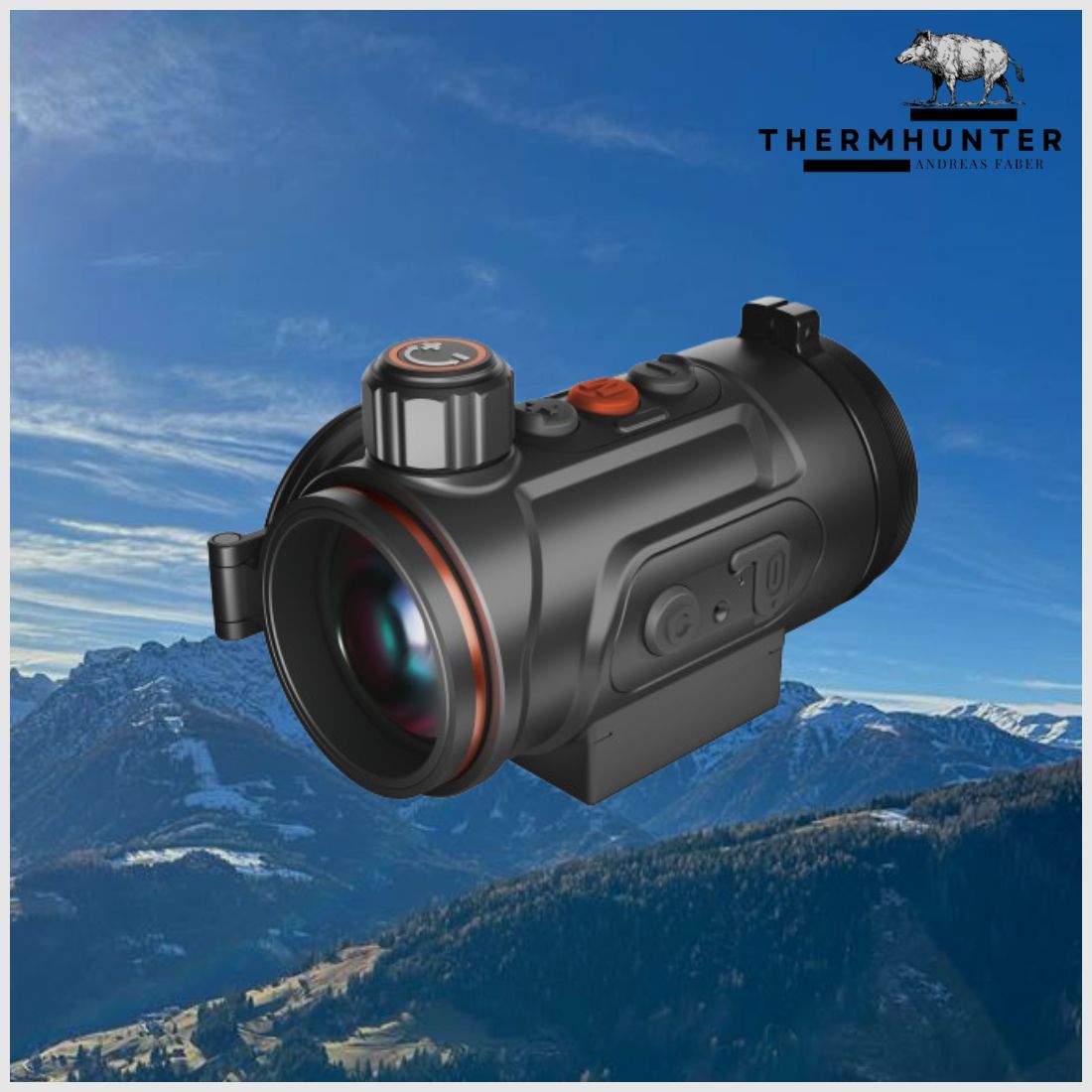 ThermTec Hunt Pro 335 inklusive Adapter Wärmebildvorsatzgerät