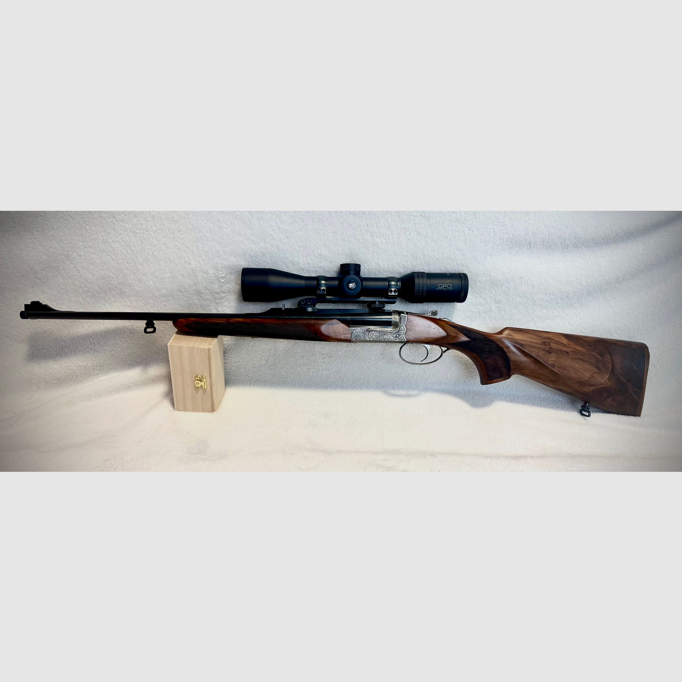 Double express Chapuis X4 8x57IRS éjecteurs mono-détente