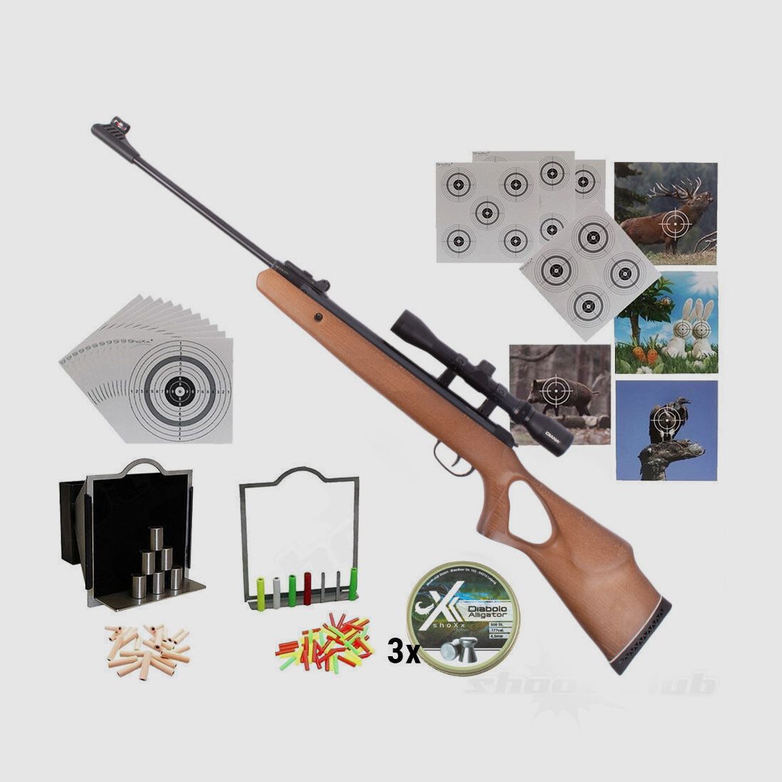 Diana Luftgewehr DIANA two fifty 250 4,5 mm Diabolos Super Set