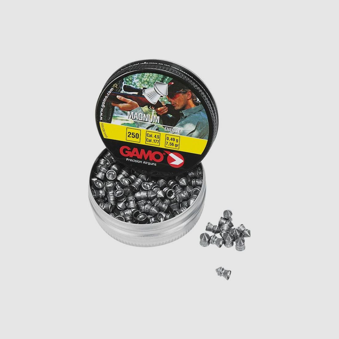 GAMO POCISKÓW Kal.4,5 MAGNUM Opakowanie 250 szt.
