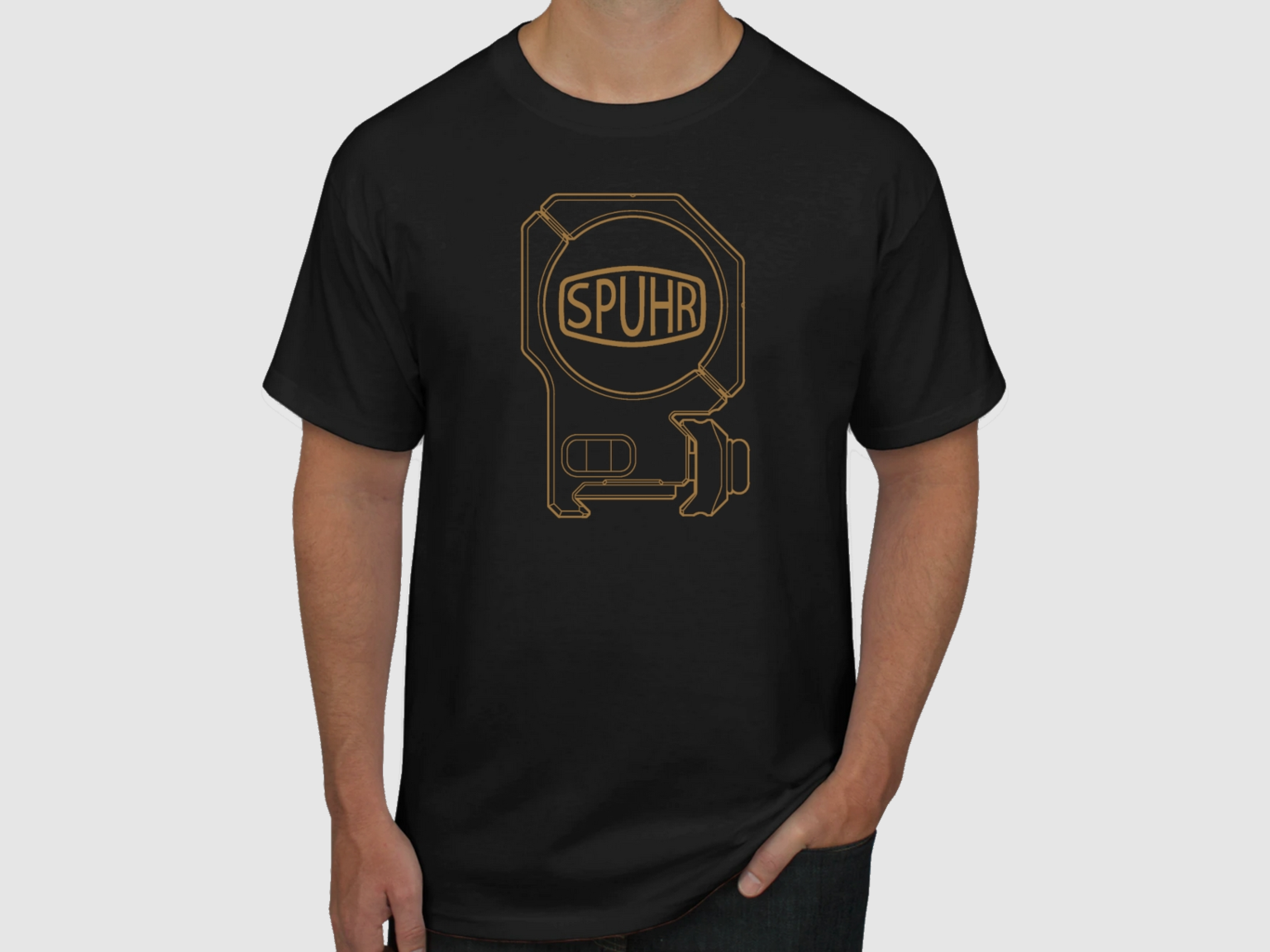 Camiseta Spuhr negra talla XL, imagen 1 de 2
