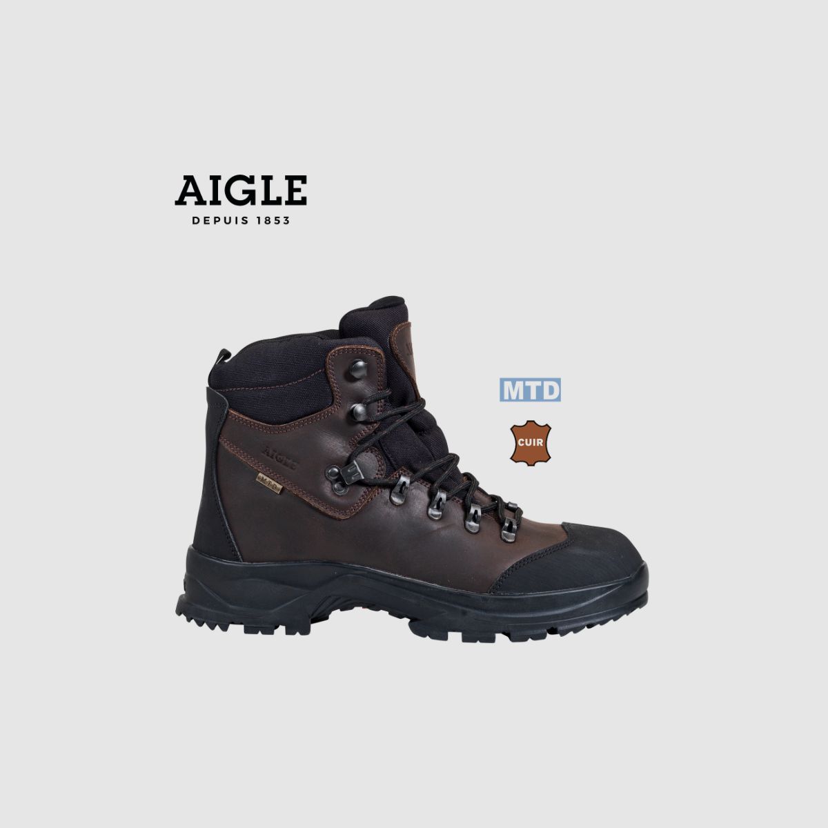 AIGLE Laforse MTD Dark Brown