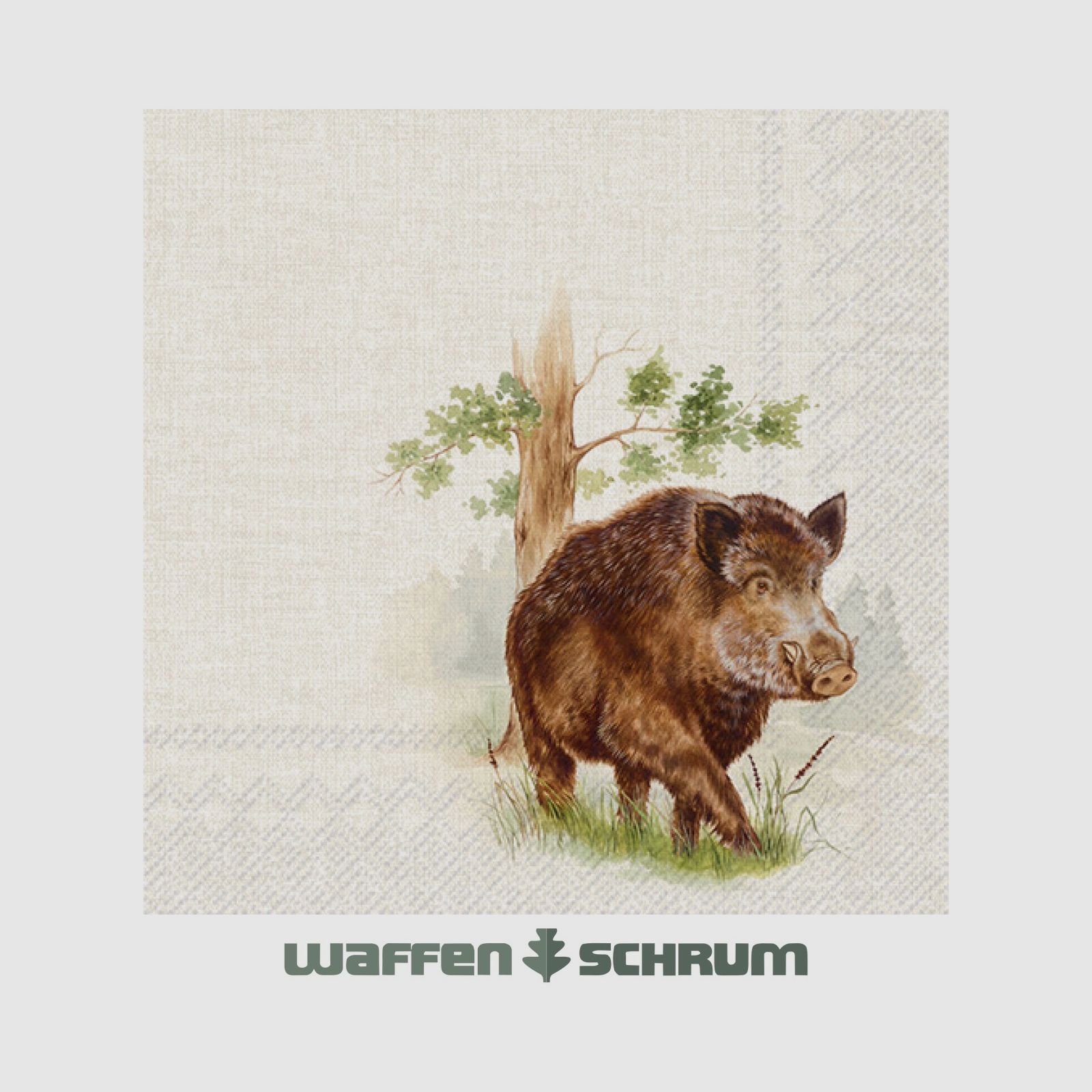 Serviettes de sanglier Fritzmann