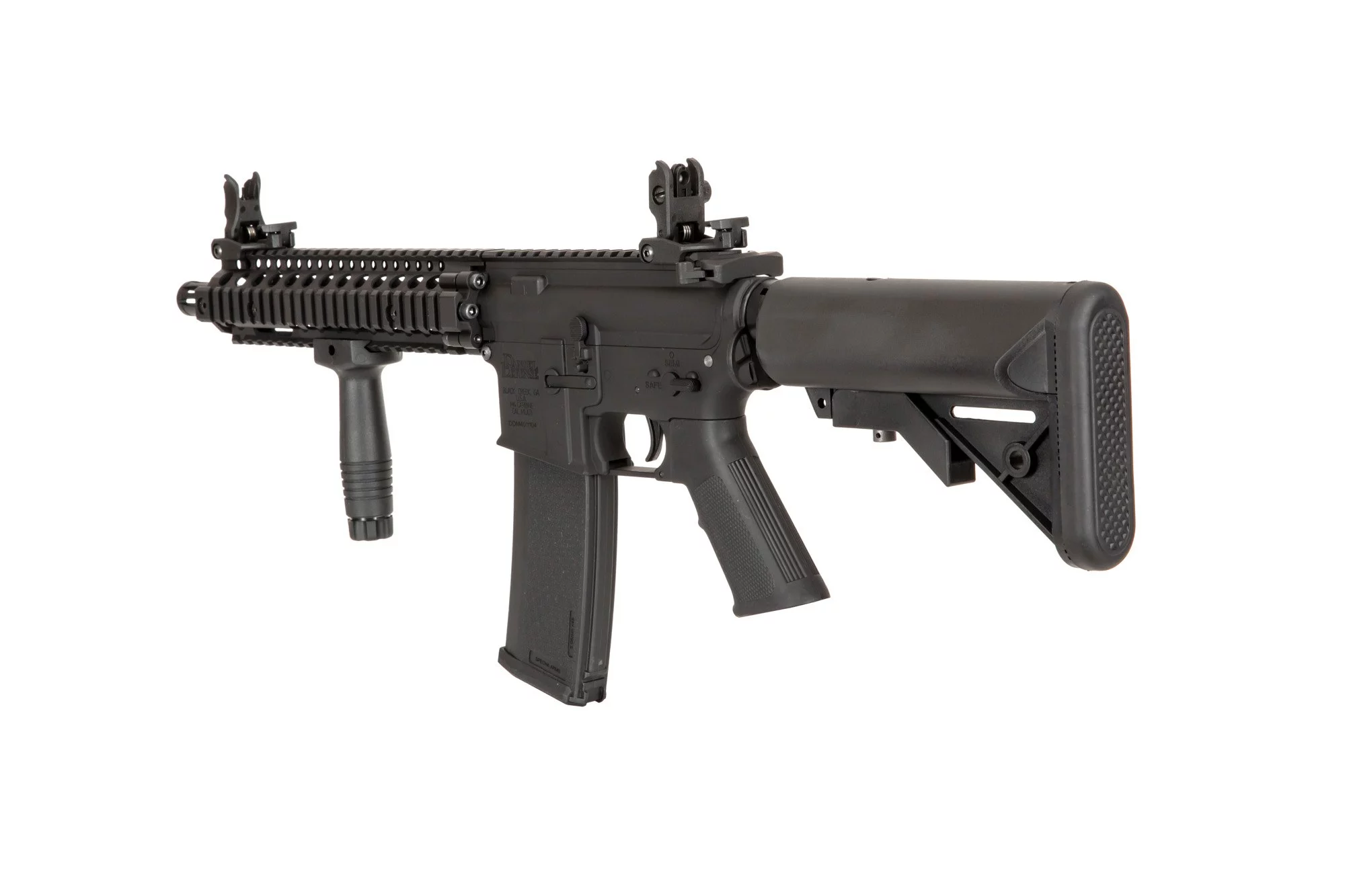 Carabina ASG Daniel Defence MK18 SA-E19 EDGE – negra, imagen 40 de 46