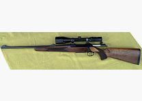 Karabin Sauer Modell 200 kaliber .243Win. z lunetą Schmidt & Bender o bardzo dobrej celności