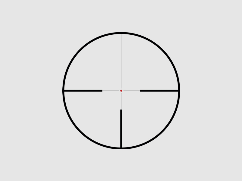 Vantage IR 4-12x50 L4A Dot - 1'' central tube, illuminated reticle