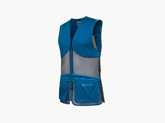 BERETTA GILET DA TIRO FULL MESH VEST BLUE TWILIGHT