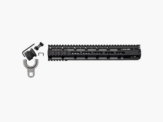 BRAVO COMPANY HANDGUARDS BRAVO COMPANY RAIDER-M 13″ HANDGUARD M-LOK FOR AR-15 BLACK