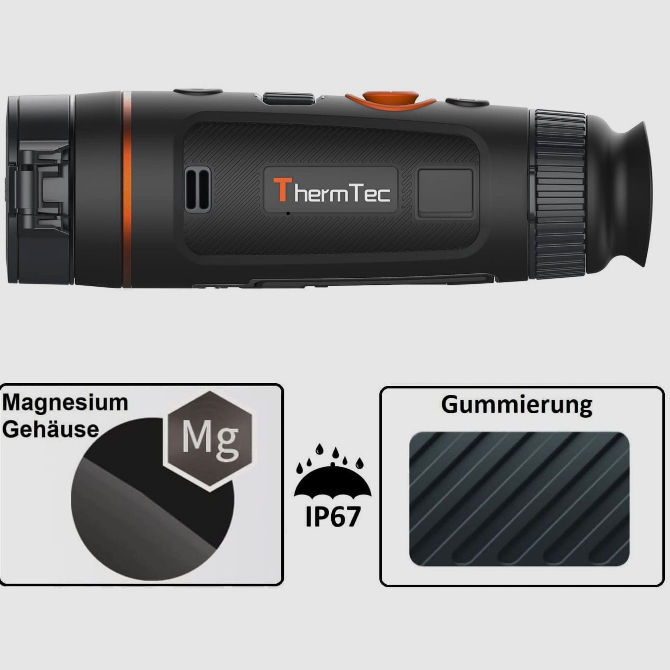 ThermTec WILD 635 35mm Linse 18 mk 640x512 Wärmebildkamera