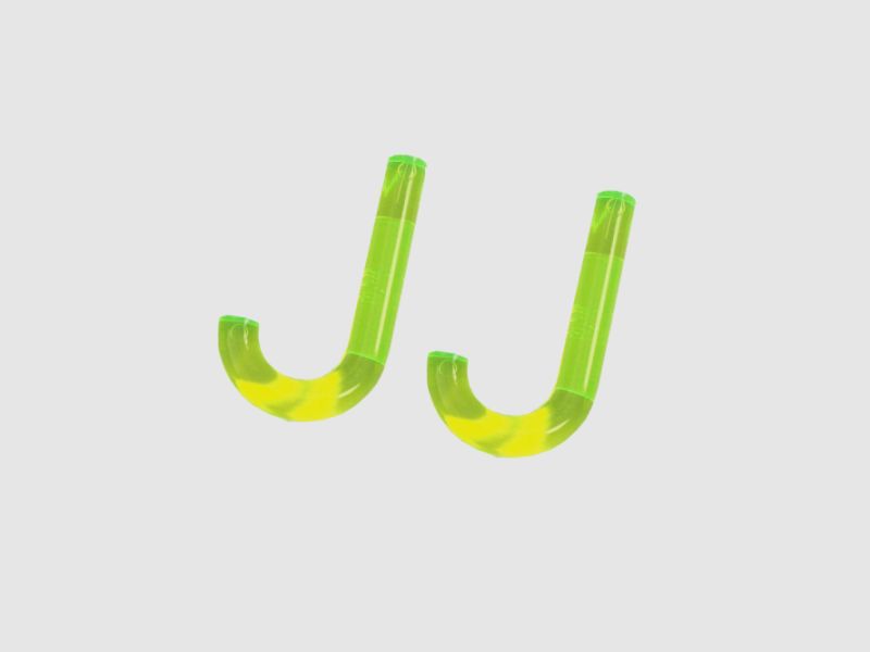 2 UV Laufleuchten grün