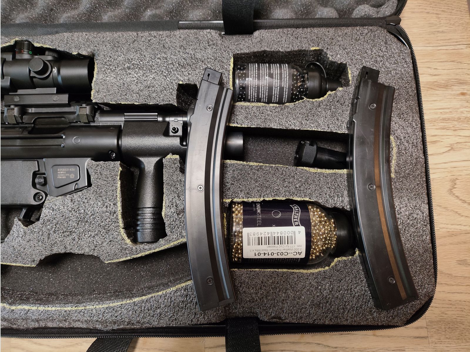 Heckler & Koch MP5 K-PDW Kal. 4,5 mm Stahl BB Co2 Blowback