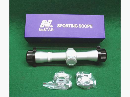 NcStar Spektiv / Zielfernrohr 2,5x30E Silver