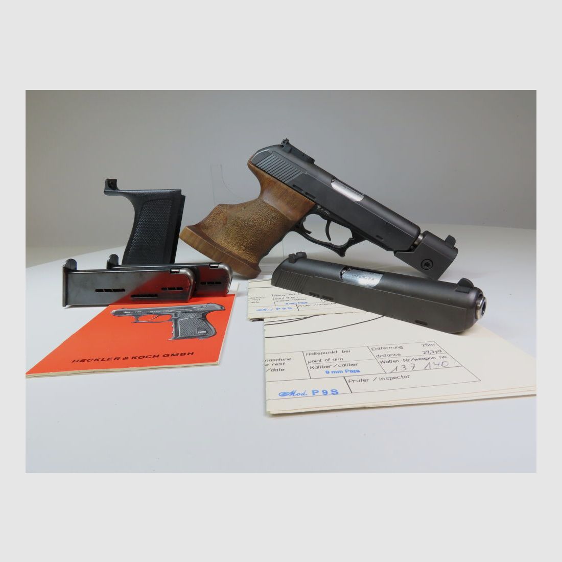 Heckler & Koch P9S Sport incl. Wechselsystem