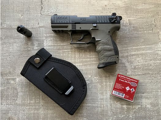 Walther P 22, NIE en ONGESCHOTEN !