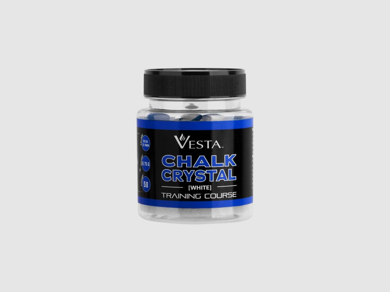 Vesta Chalk Crystal Balls Kreidekugeln 50 Stück