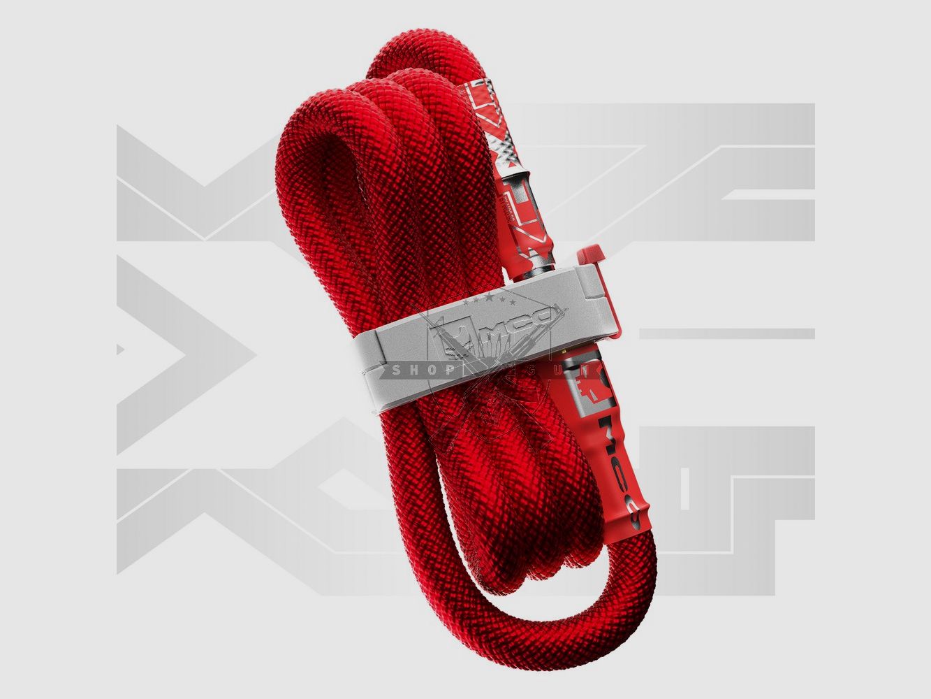 MCO HPA Line XF V2, Überlänge, ultra-fexible, Foster-Fittings (Red)