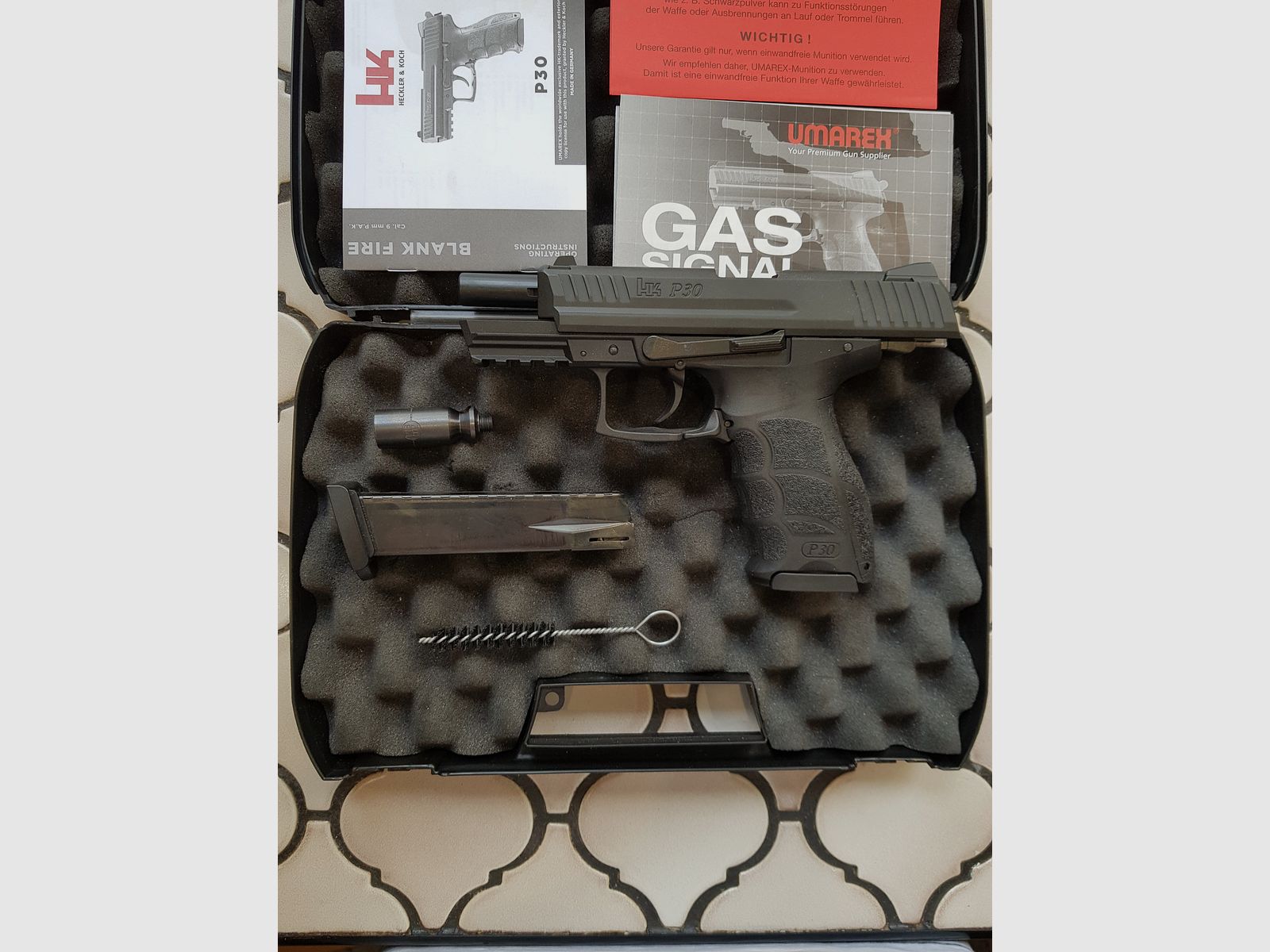 Heckler & Kock P30 PAK, Neu und unbeschossen.