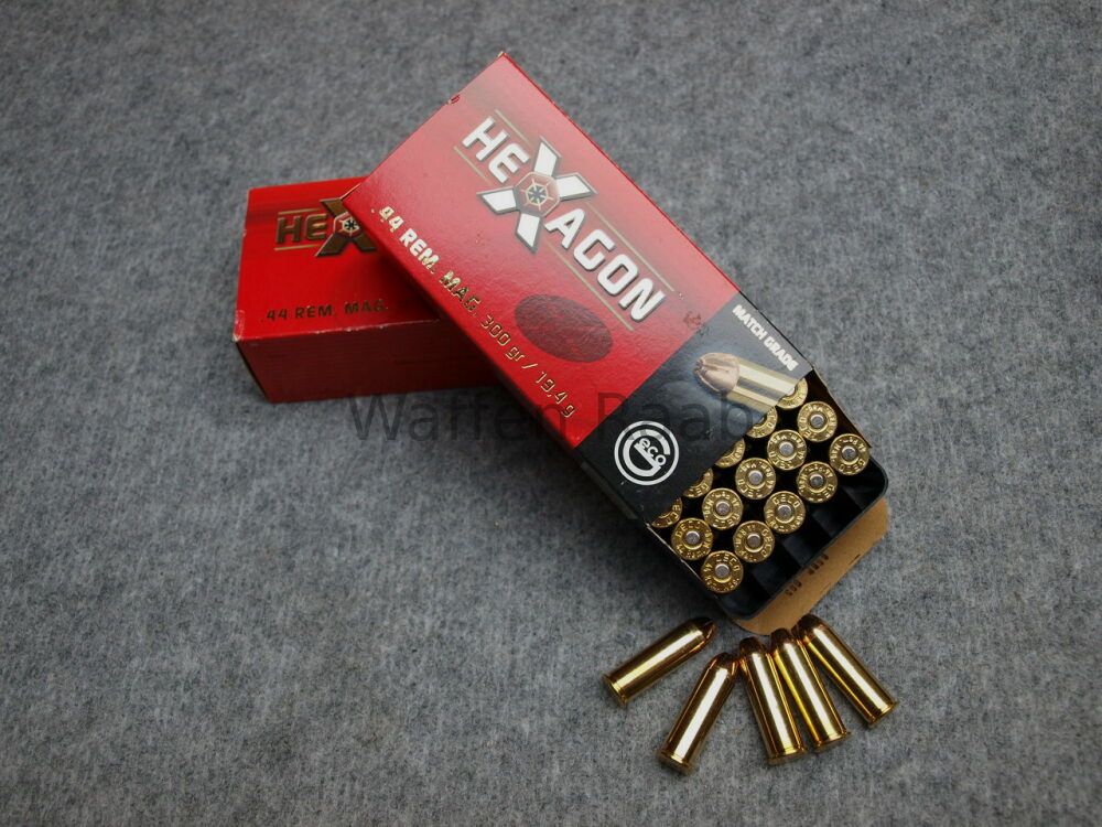 Geco .44 Magnum Hexagon Geco .44 Magnum Hexagon 19.4g/300grs.