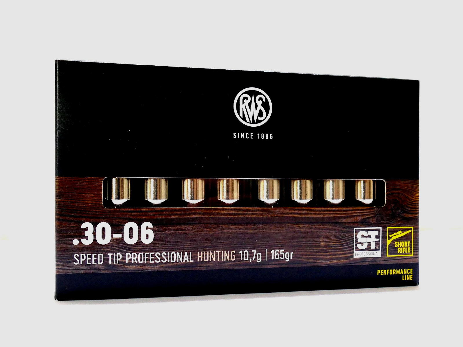 RWS .30-06 Speed Tip Pro Short Bar 10.7g/165grs Rifle Cartridges