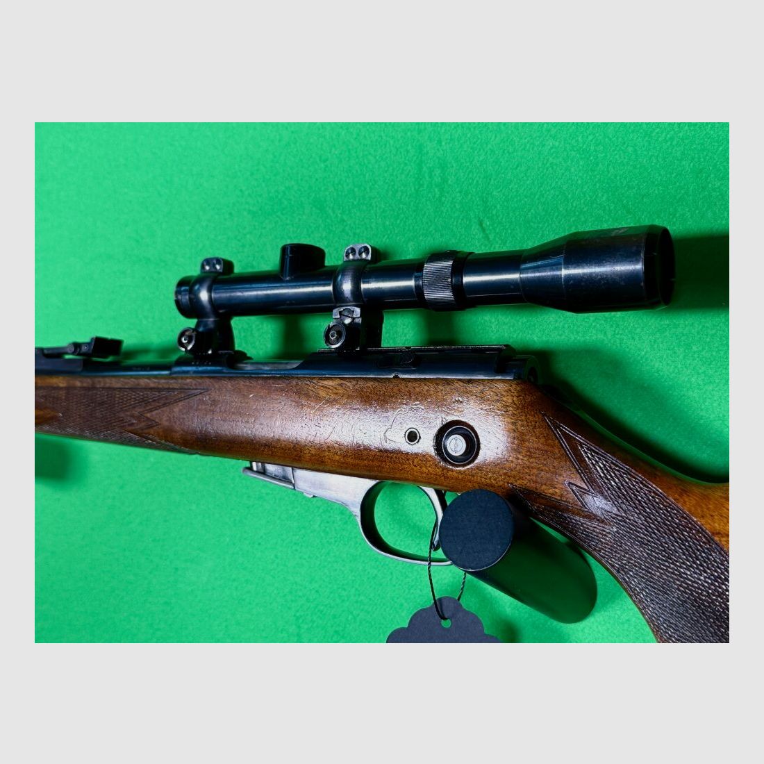 Carl Walther small caliber repeater with scope