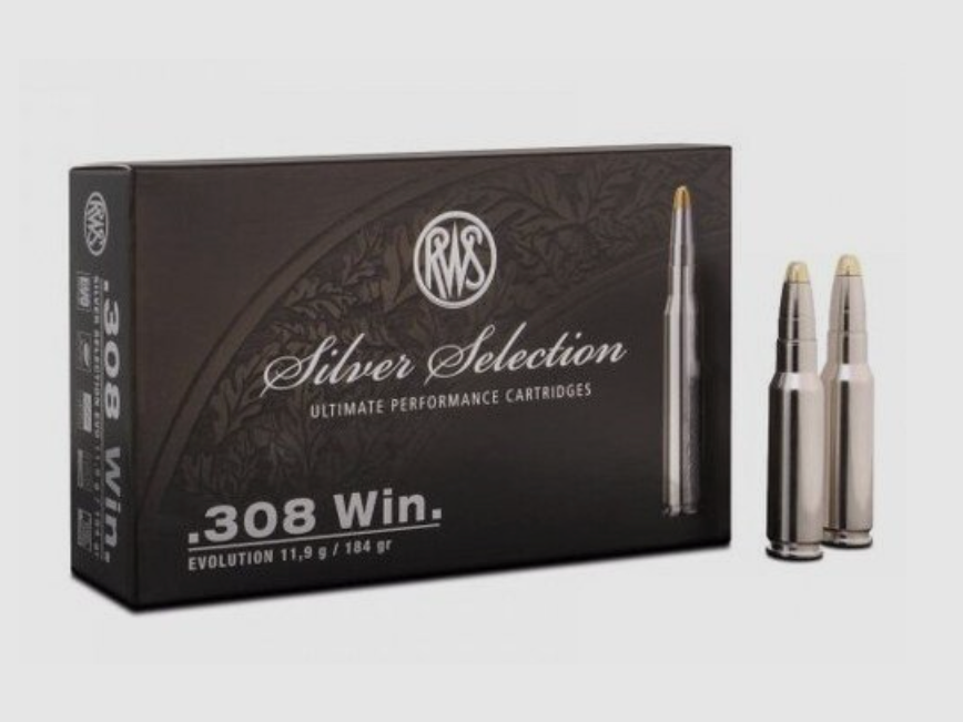 RWS .308 win SILVER SELECTION EVO 11,9 g 184 gr