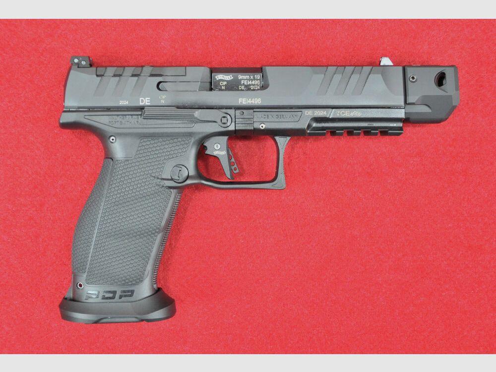 Walther PDP Full Size Pro SD V2 5,1" 9mm Luger incluant le compensateur AKS