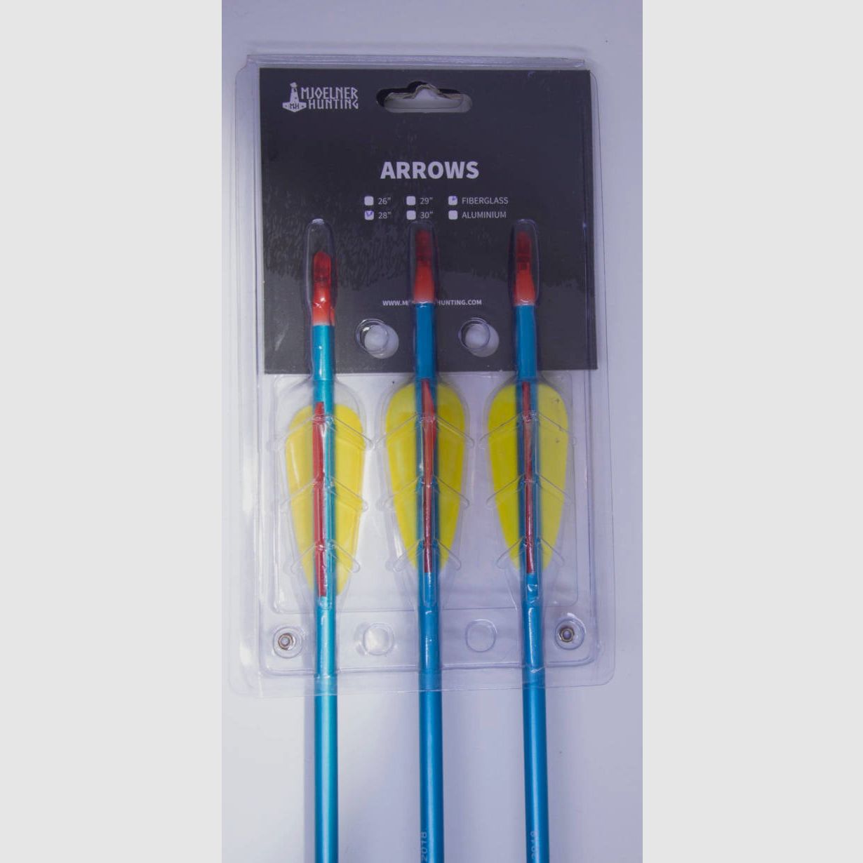 Flèches en aluminium de 29 pouces 3-pack