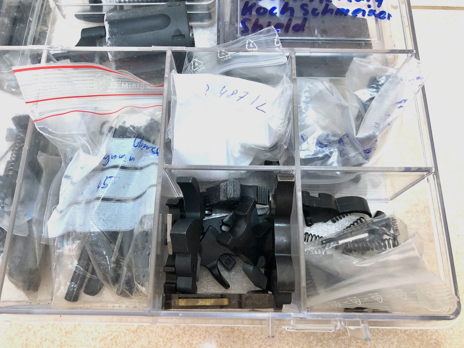 ••• #1 Ersatzteile - Reparatur-Konvolut für Schreckschusswaffen •••