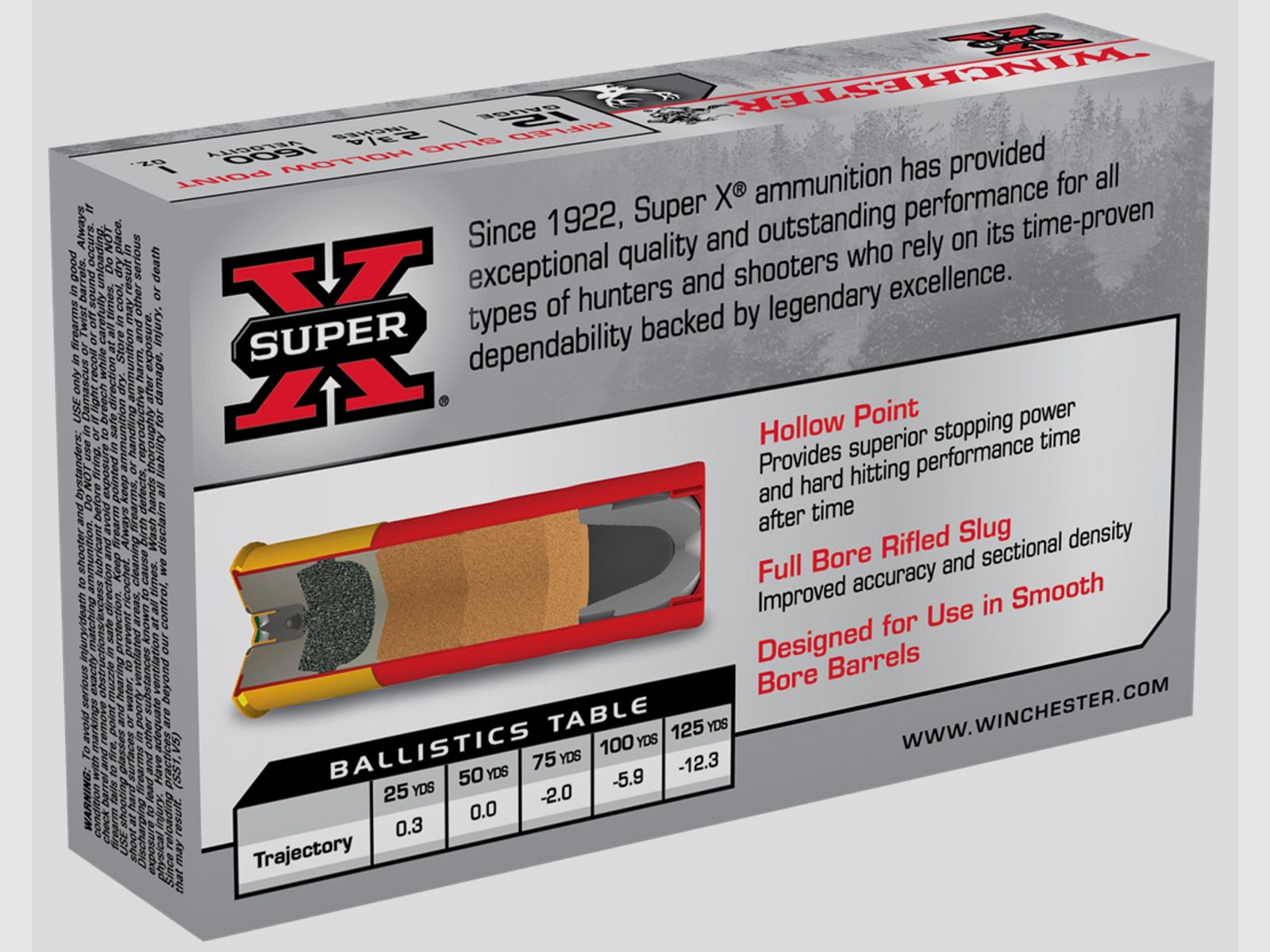 WINCHESTER 40564000 Super-X Slug 12/70 28g