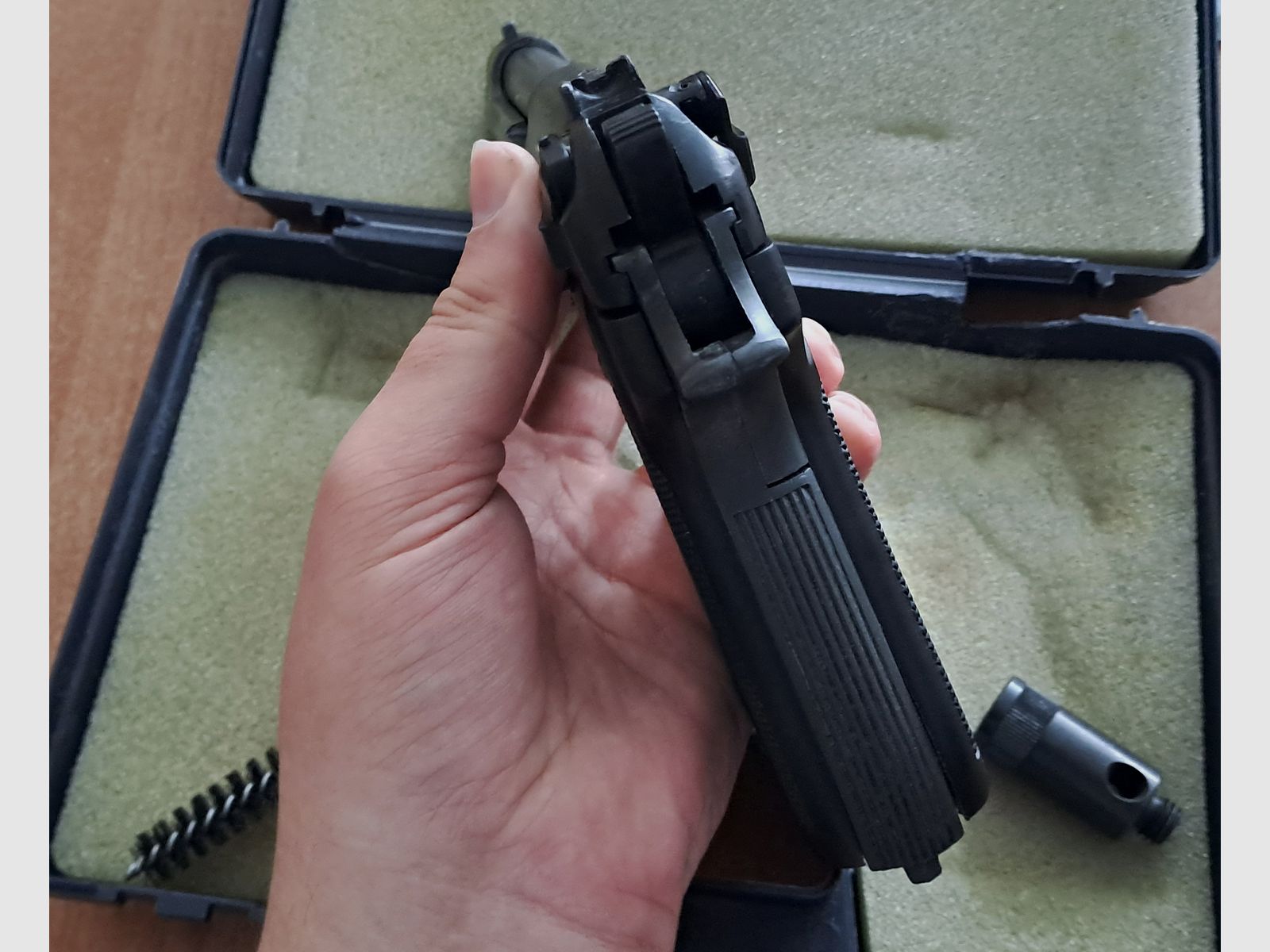 Valtro Mod.98 Civil cal. 9 mm blank in PTB 518 with accessories!