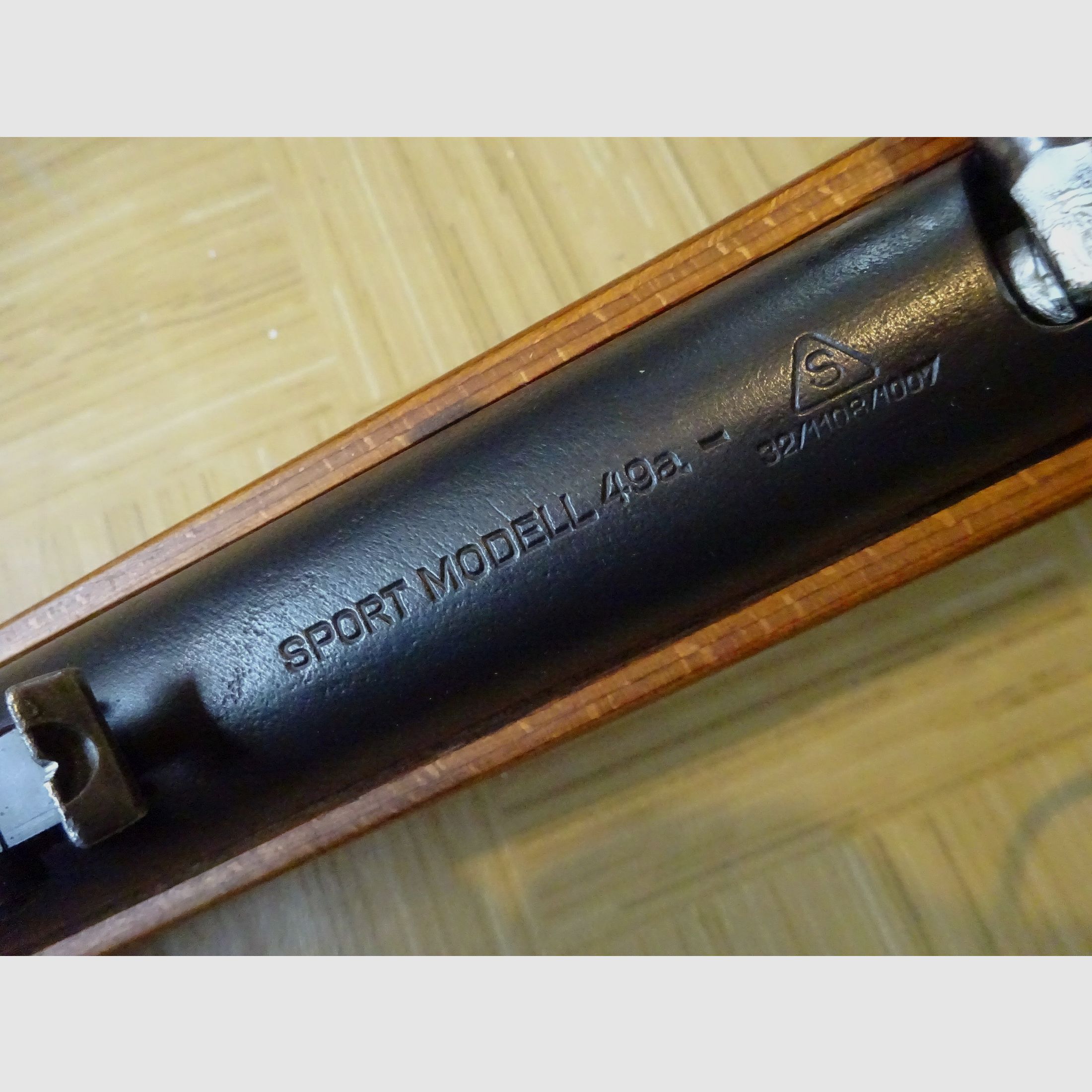 Fusil à air DDR Haenel 49a de 1957 révisé et entretenu.