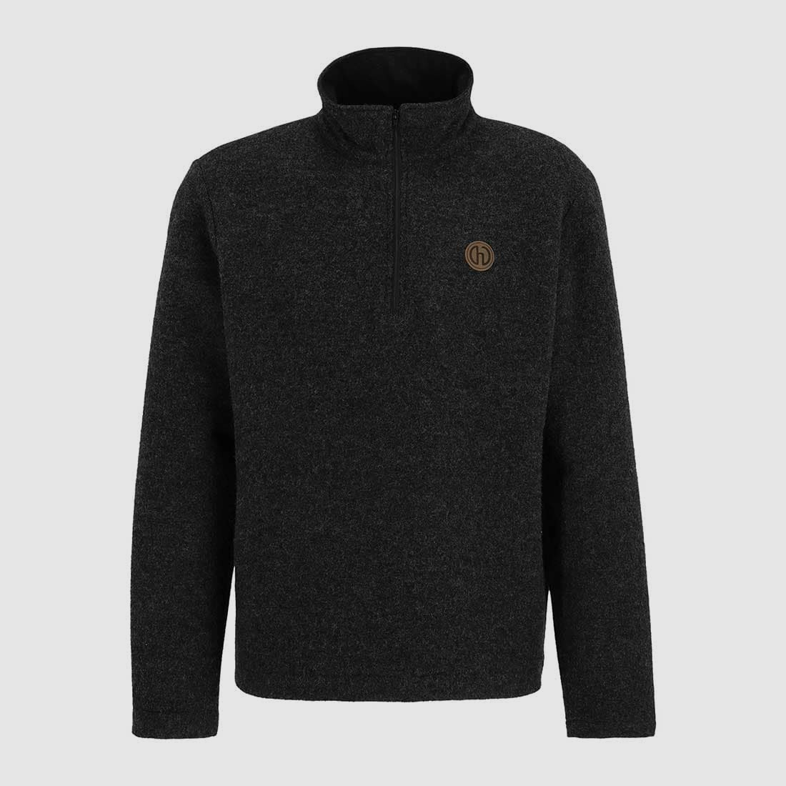 Hedlund Molde Wollpullover aus Flausch Loden - M