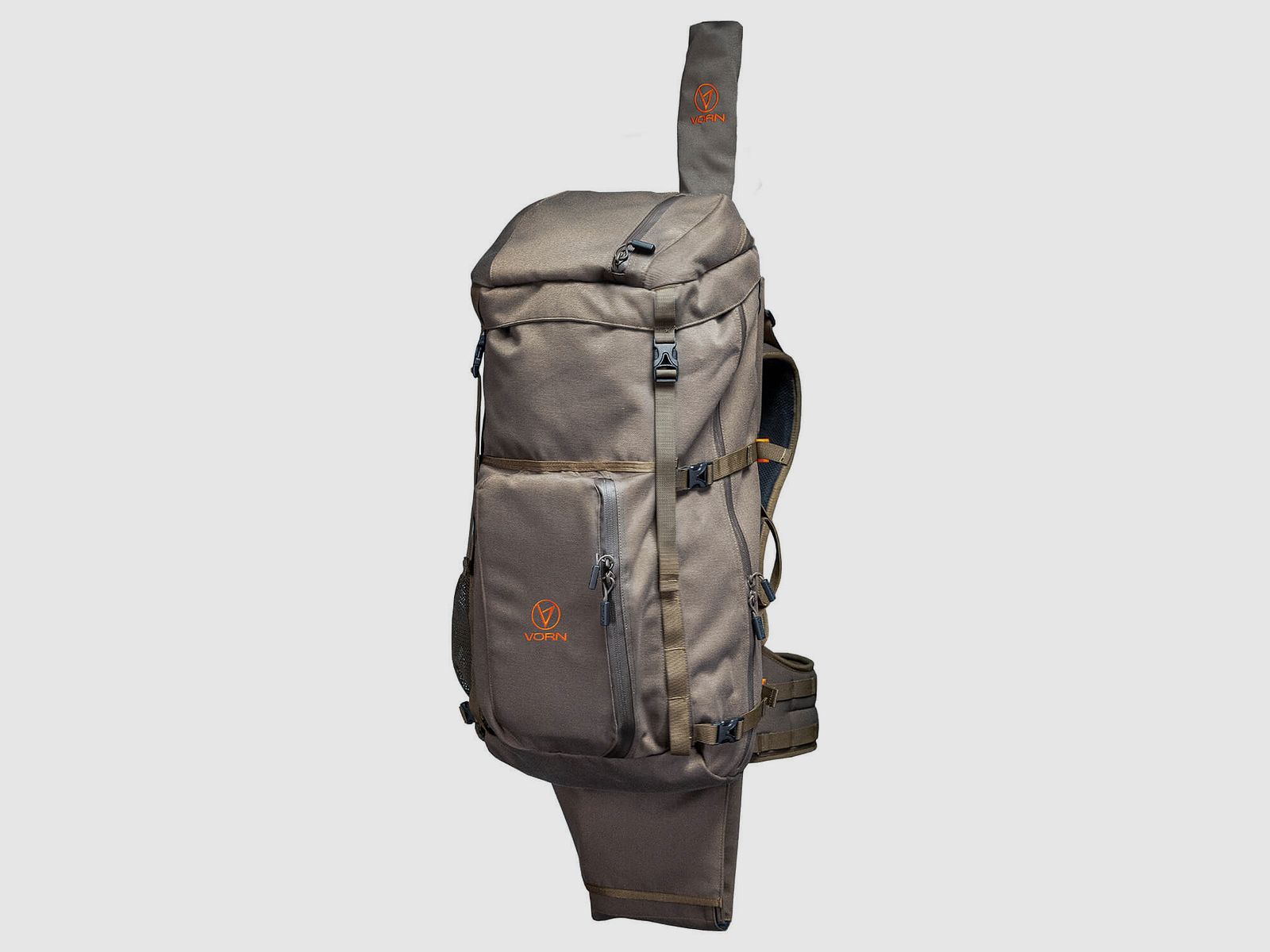 Vorn EV-45 - Verde cenere - Zaino per fucile