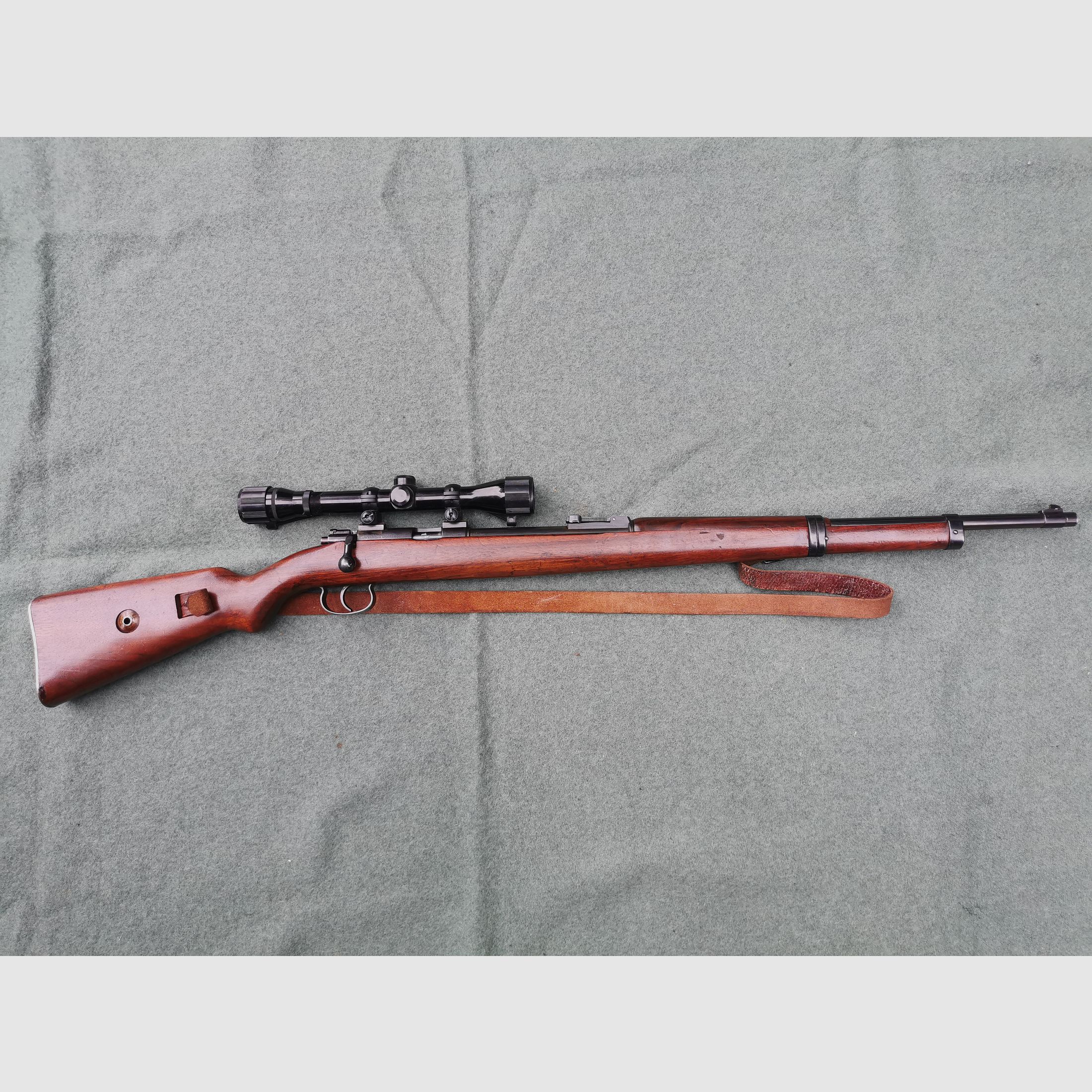 Einzellader Walther KK mit Hunter 4x33