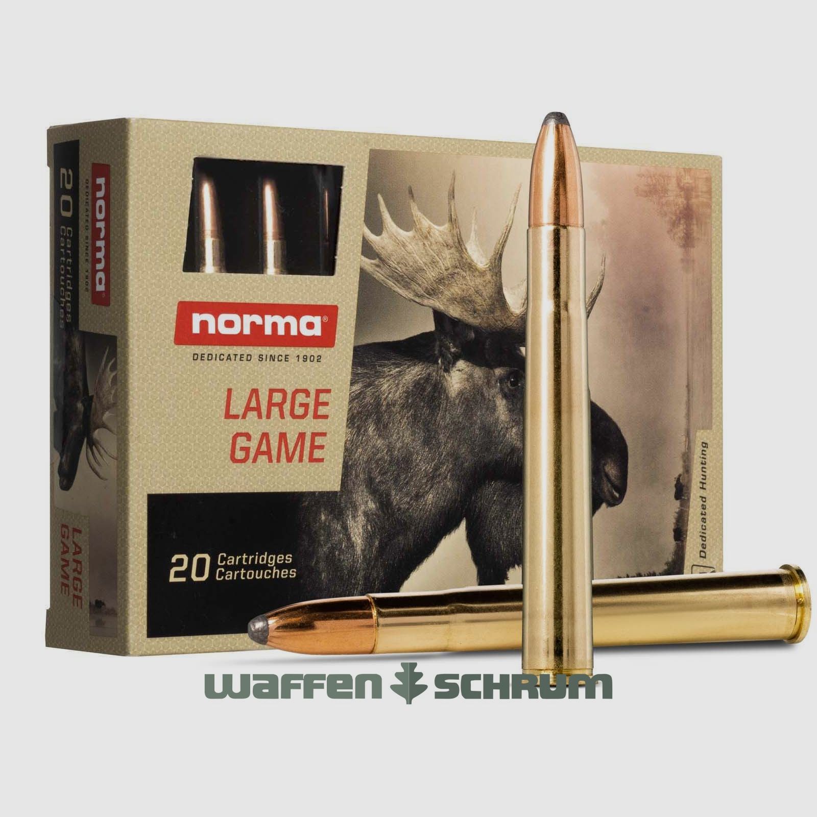 Norma Alaska 18,5g - 285gr 9,3x74R