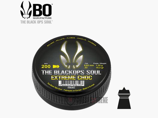 200 Diabolo the Black Ops Soul Extrem Choc kal. 5,5 mm