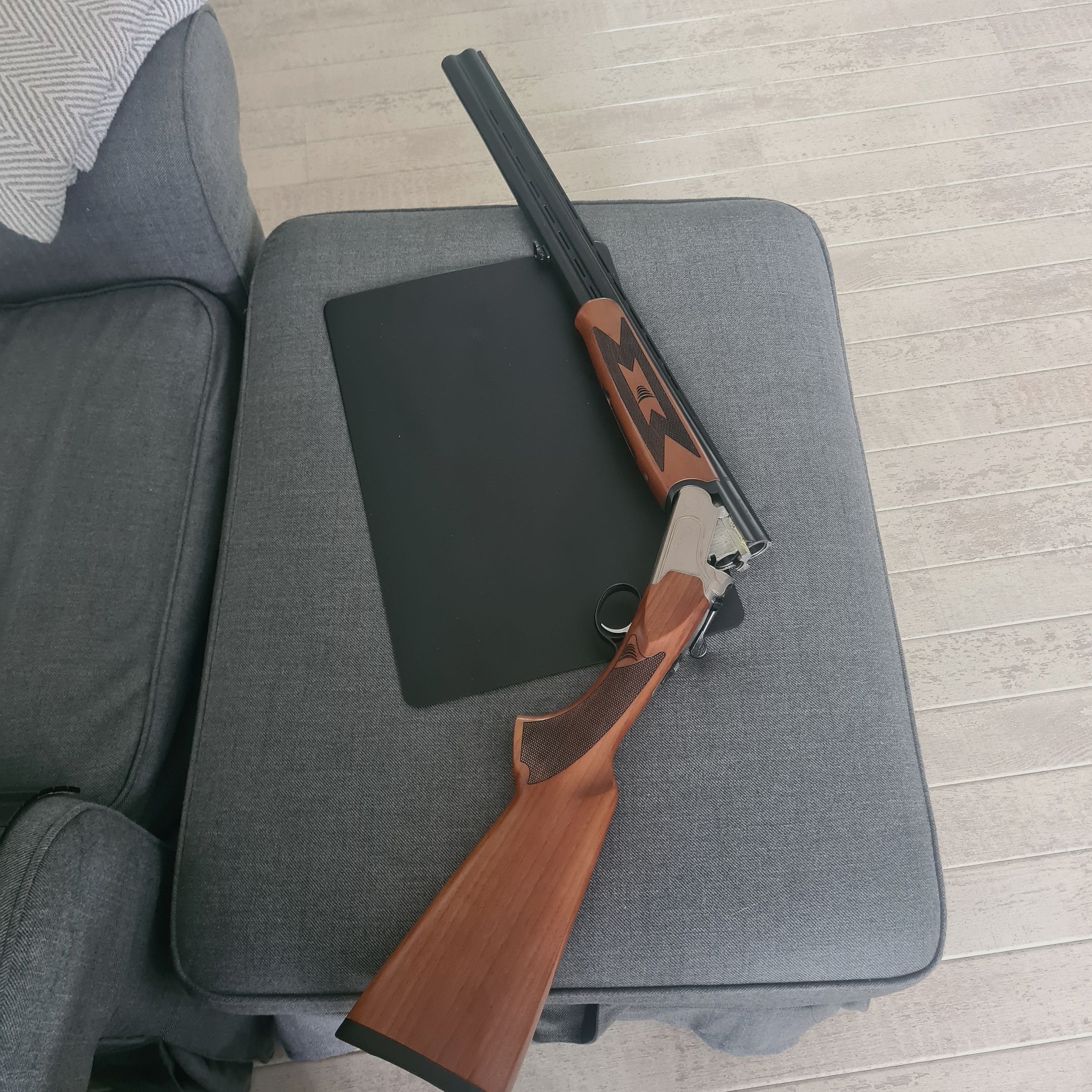 Bockdoppelflinte Hubertus Bayard 12/76