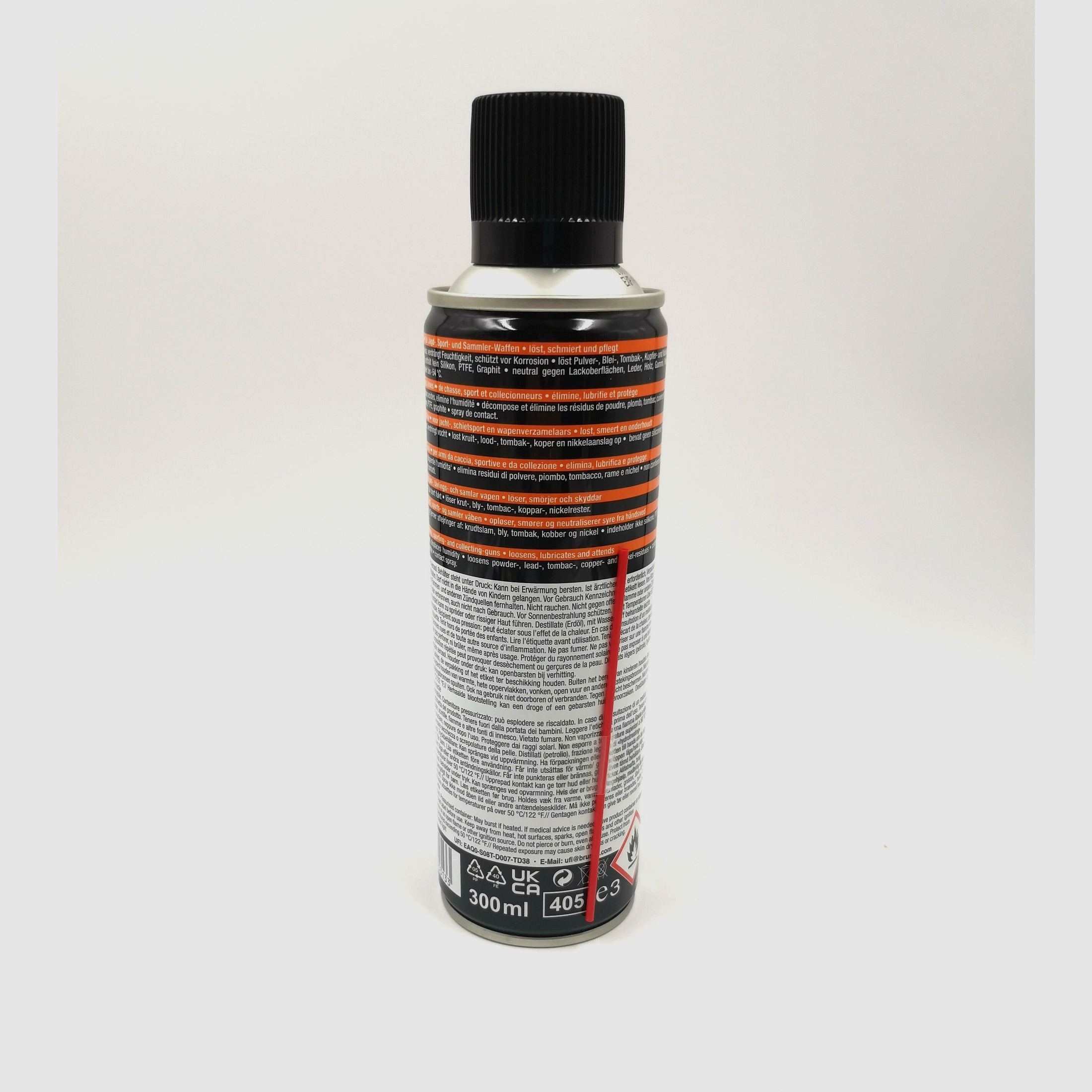 Brunox Waffenpflegespray 300ml Waffenpflege & Reiniger Reinigungsspray Spray Jagd Sport Sammlerwaffe