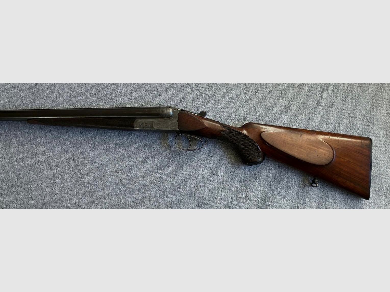 Wunderschöne Sempert & Krieghoff Doppelflinte/Querflinte Kaliber 16 absolute Rarität Selten 100 Jahre TOP