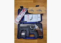 Très beau Swith & Wesson 686-2 – en 38SP & 357Mag – 6 Pouces Poignées Kombat Nill – boite d&rsquo;origine État top!