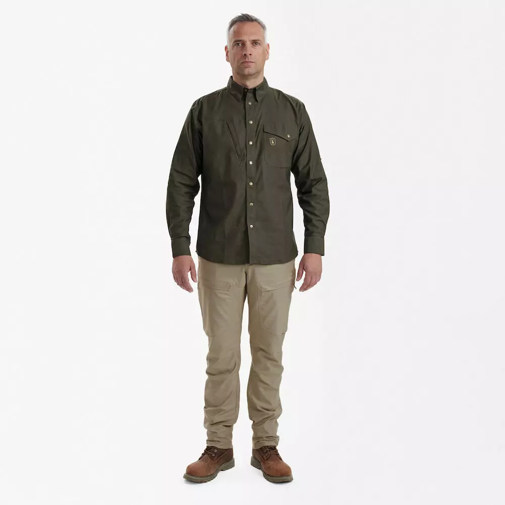 Matobo overhemd - Forest Green, afbeelding 4 van 7