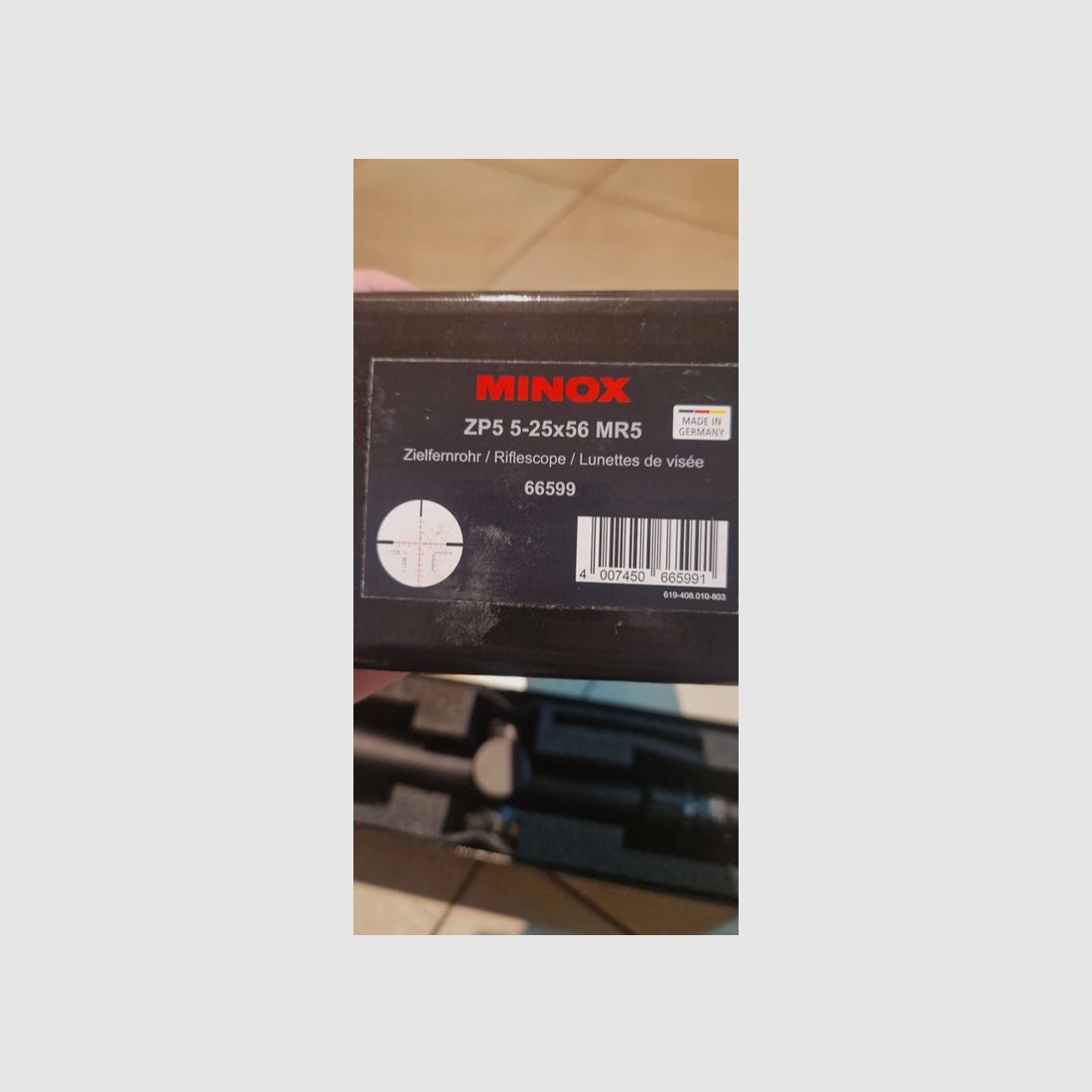 MINOX Zielfernrohr ZP5 5-25x56 Absehen MR5