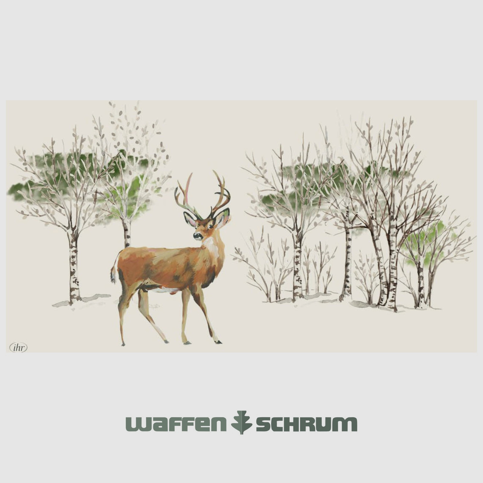 Fritzmann Frühstücksbrettchen Deer
