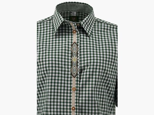 OS TRACHTEN CHEMISE FEMME EDELWEISS VERT