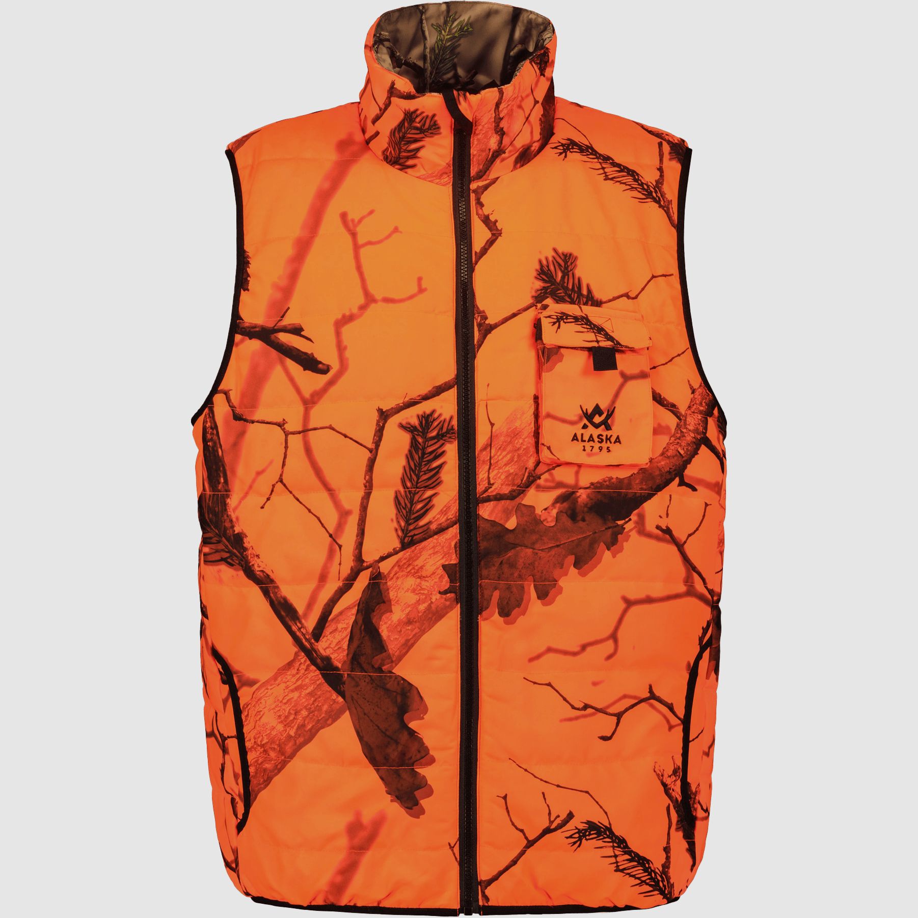 Alaska 1795 Tundra Reversible Weste Herren Blaze 3D 3XL
