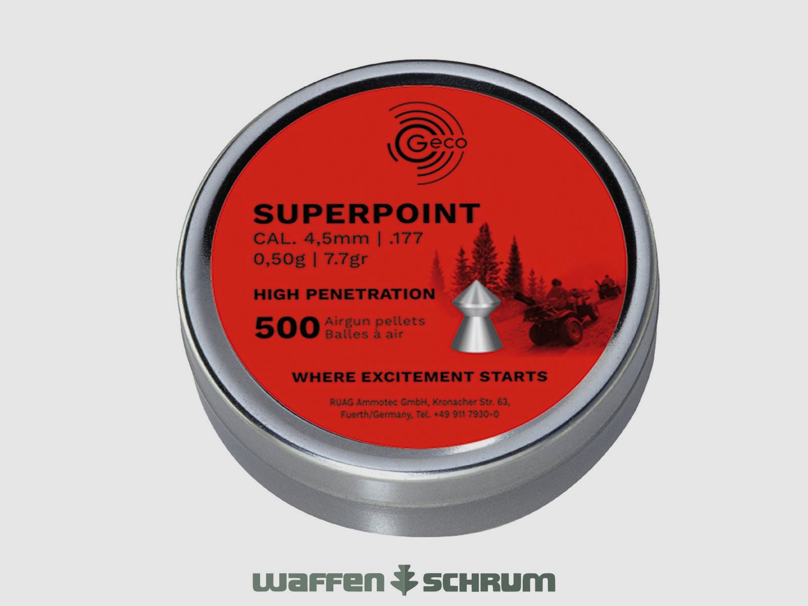 Geco 4,5mm Superpoint 0,5g