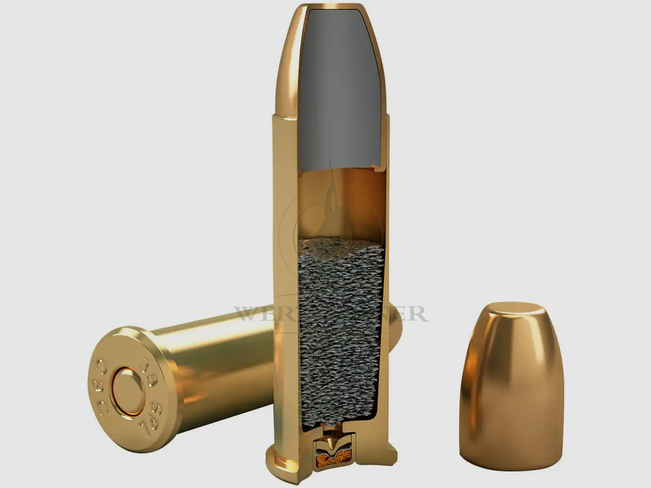 Magtech .38 Special Vollmantel Flachkopf 10,2g/158grs., Bild 3 von 3